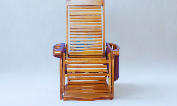 Teak Wood Easy Chair (CMP-0002T)