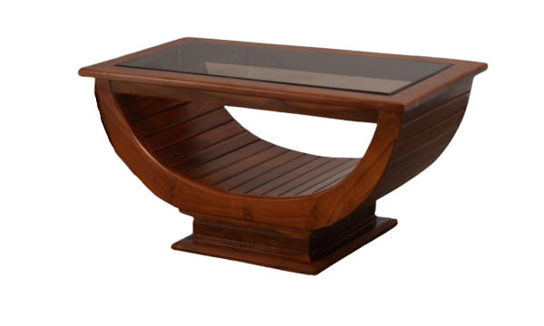 Teak Wood Teapoy (CMT-0004T)