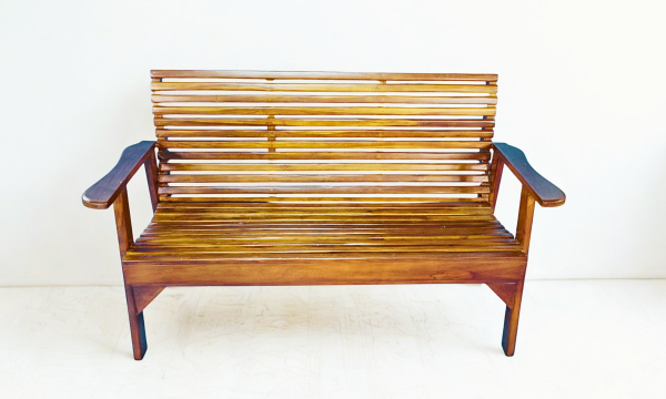 Solid Teak Wood 3 Seater Bench – Wooden Bench for Home & Dining – Solid Wood Seating Bench (CMP-0010T)